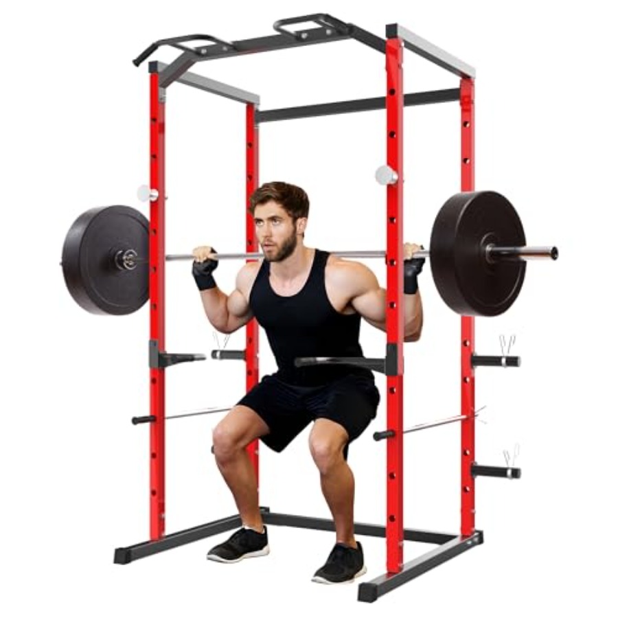 Pull Up Bar - กรงยกน้ำหนักแบบ Heavy-Duty พร้อมบาร์โหน รับน้ำหนักได้ 1100 ปอนด์