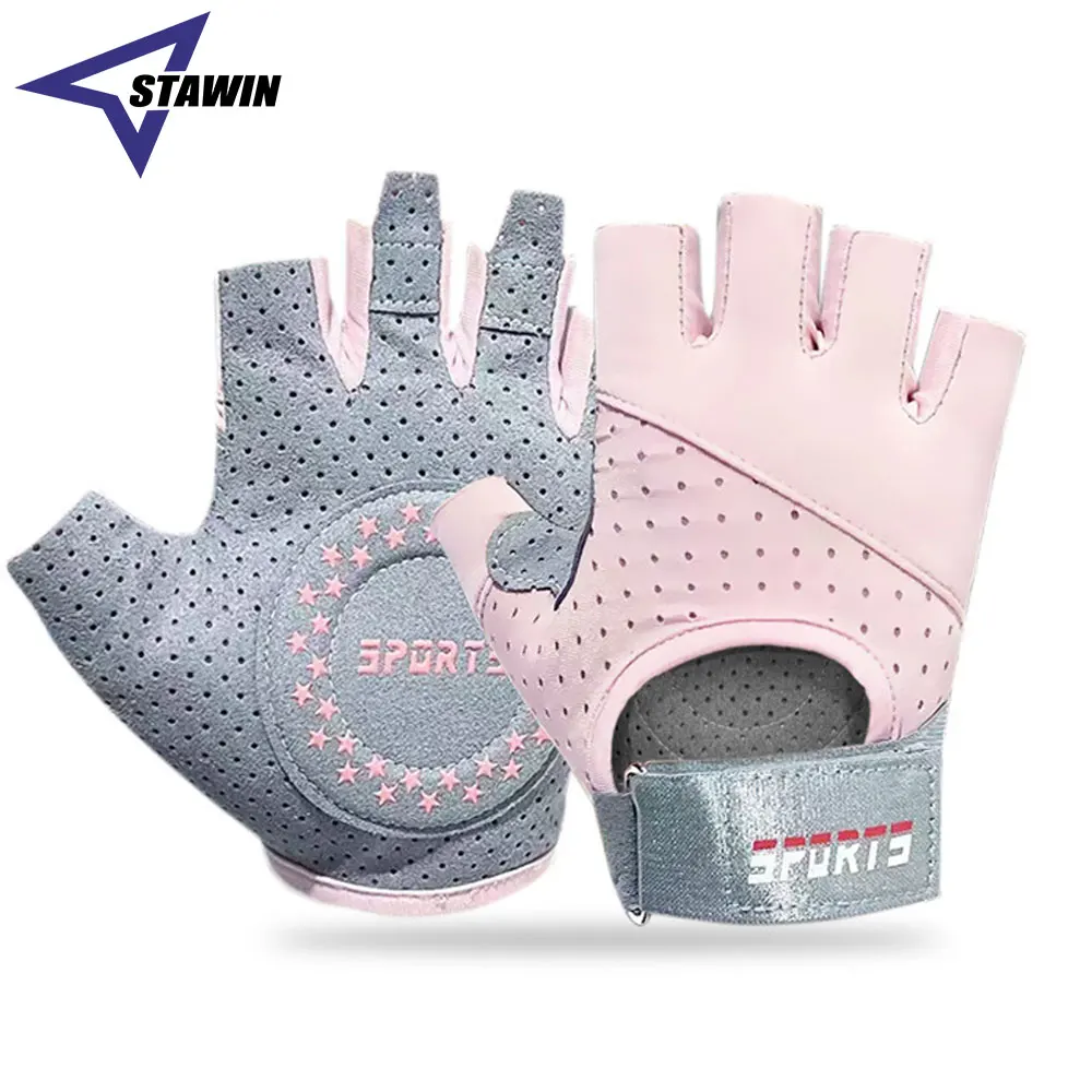 Weightlifting Gloves - 1 คู่ถุงมือออกกําลังกายระบายอากาศถุงมือยกน้ําหนักสําหรับยิมขี่จักรยานออกกําลังกายการฝึกอบรมการออกกําลังกายที่ยอดเยี่ยมจับและเบาะรองนั่ง