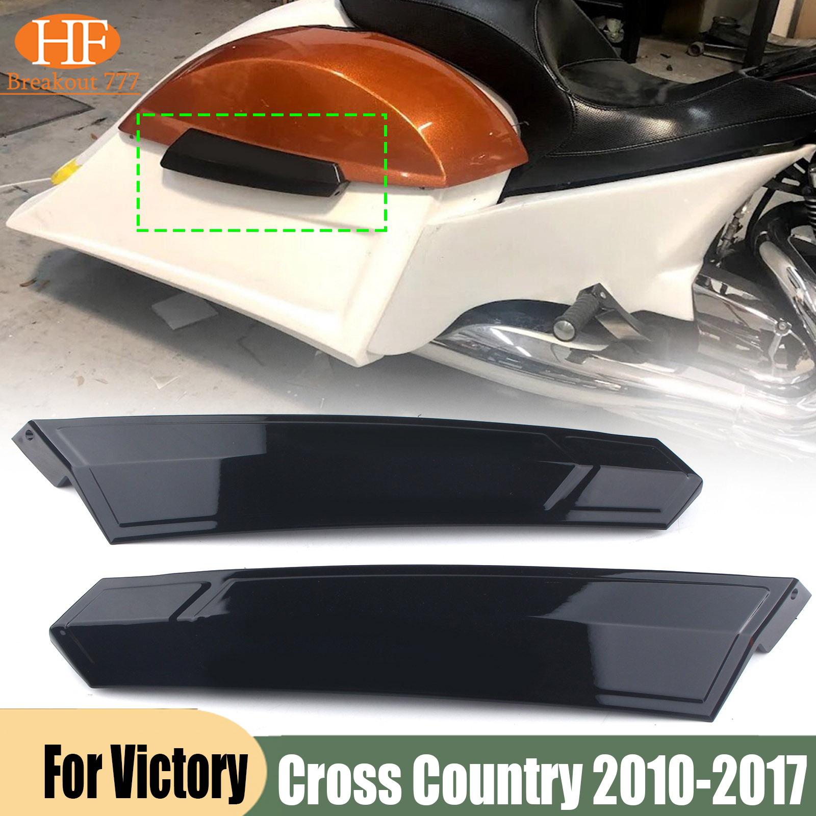 Crossfit Victory - ฝาครอบบานพับซ้ายและขวาเหมาะสำหรับวิคตอรี่ครอสคันทรี 2010-2017 ฮาร์ดบอลโครเมียม