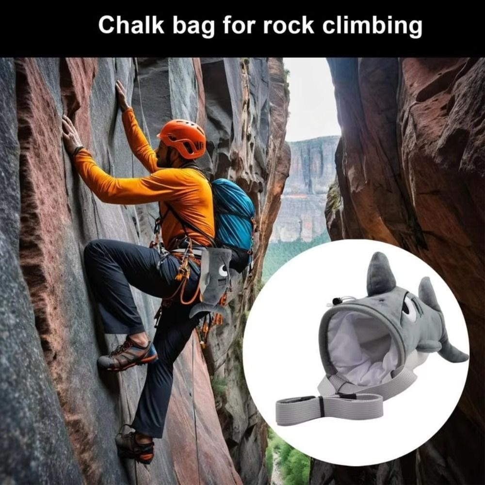 กระเป๋าใส่ชอล์กฉลามผ้าสักหลาดส - Chalk Bag บทวิจารณ์และราคา