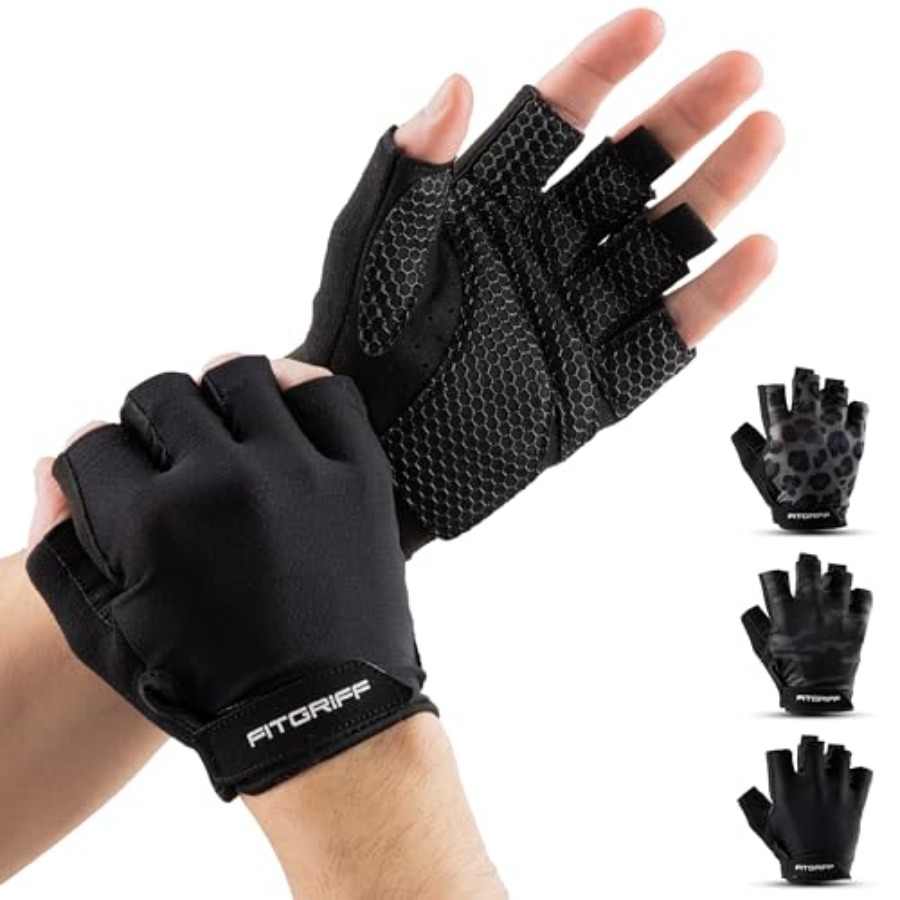®   ถุงมือออกกำลังกายแบบมีแผ่น - Weightlifting Gloves บทวิจารณ์และราคา