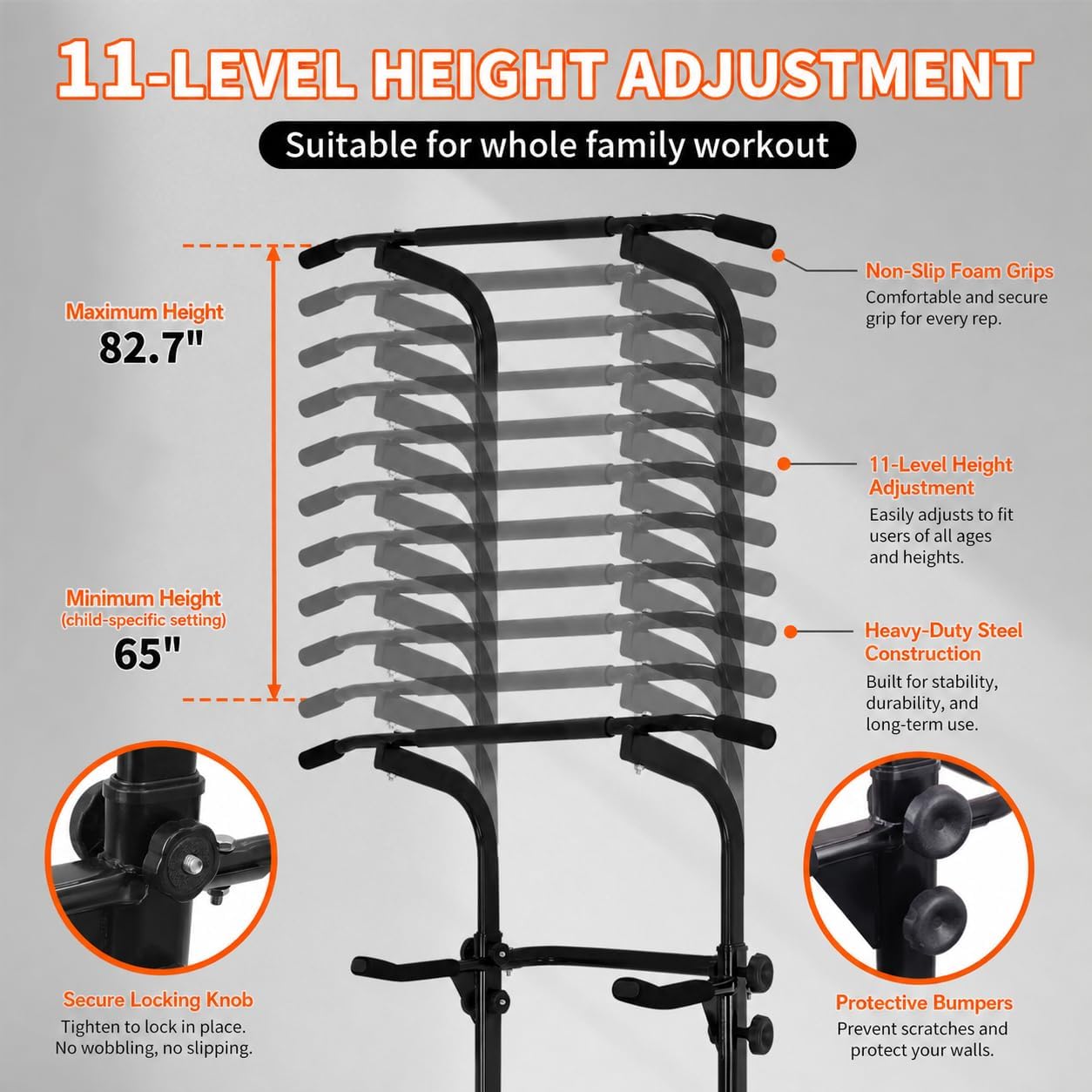 แท่นฝึกเวทเทรนนิ่งสำหรับใช้ในบ - Pull Up Bar บทวิจารณ์และราคา