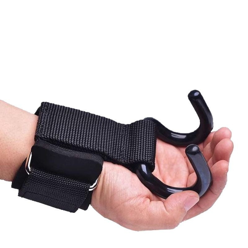 【F】2 ชิ้น ตะขอสำหรับยกน้ำหนัก  - Weightlifting Gloves บทวิจารณ์และราคา