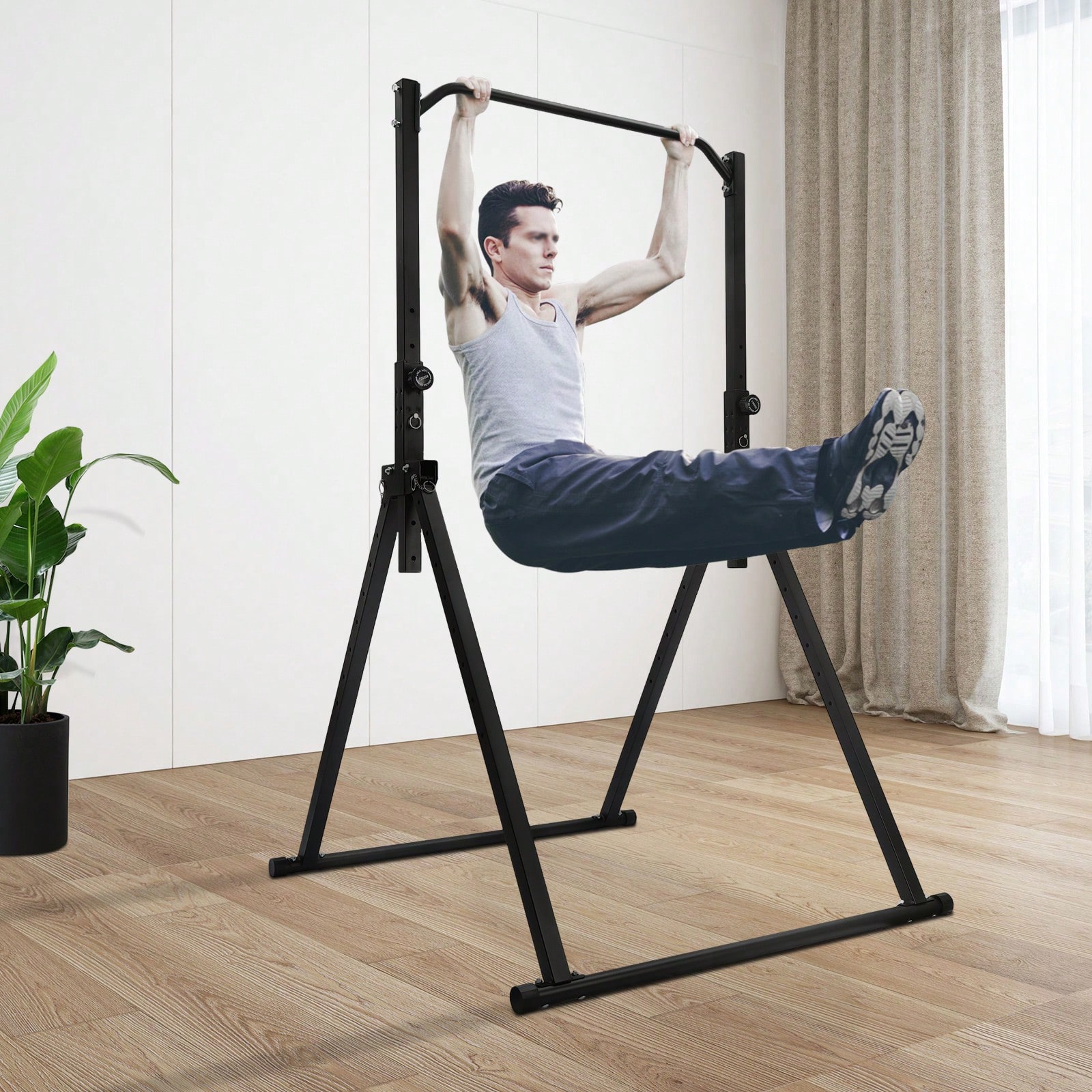 แท่นดึงข้อแบบสามเหลี่ยม บาร์ดึ - Pull Up Bar บทวิจารณ์และราคา