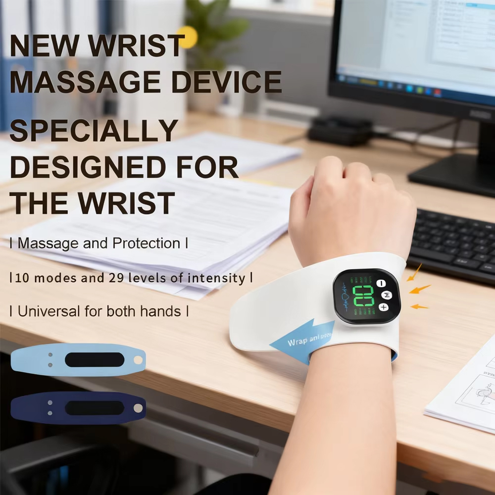 เครื่องนวดมือไฟฟ้า EMS 10 โหมด - Wrist Wraps บทวิจารณ์และราคา