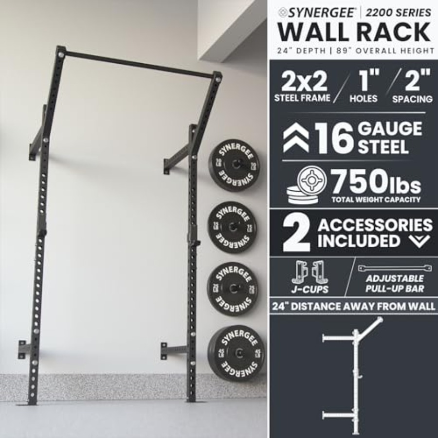 แร็คสควอทติดผนังสำหรับใช้ในยิม - Pull Up Bar บทวิจารณ์และราคา