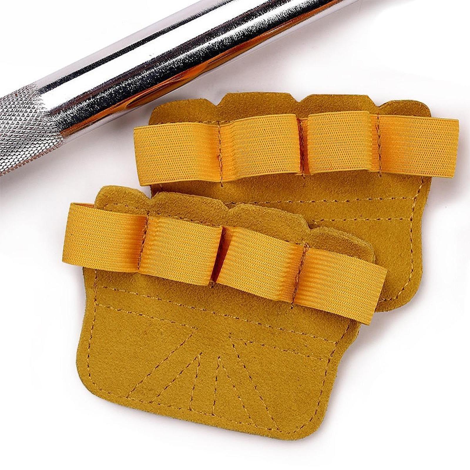 แผ่นรองมือยกน้ำหนัก หนัง PU ป้ - Weightlifting Gloves บทวิจารณ์และราคา