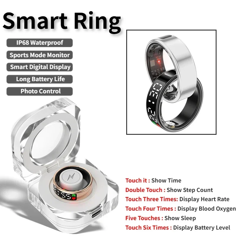 SR08 สมาร์ทแหวนสําหรับผู้ชายผู - Gymnastic Ring บทวิจารณ์และราคา