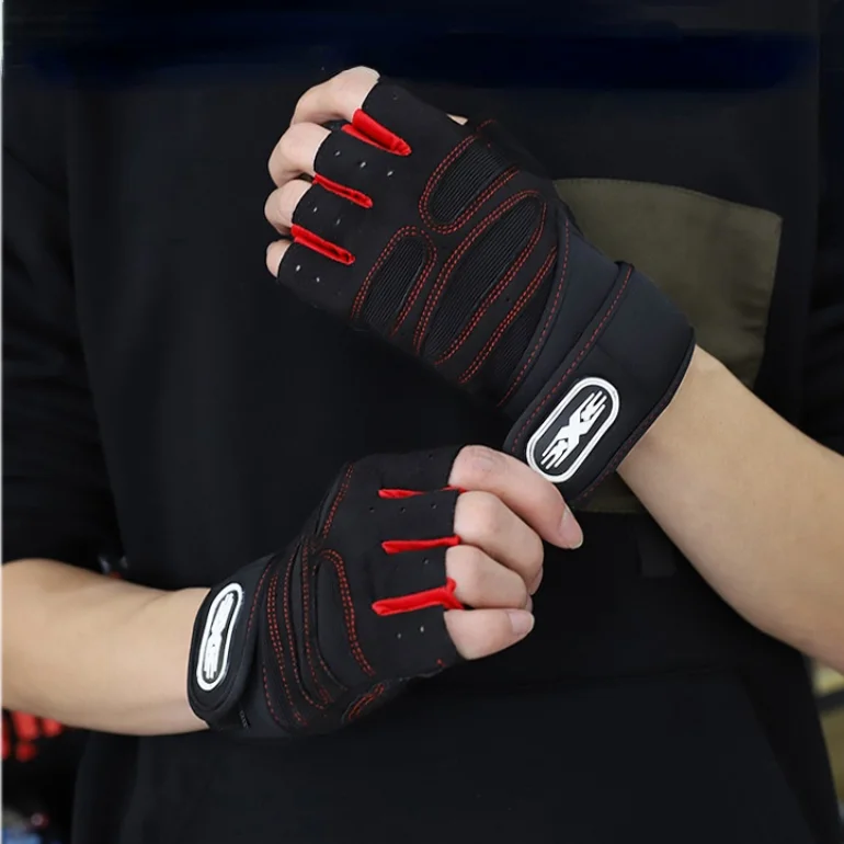 ถุงมือยิม ถุงมือฟิตเนส ถุงมือย - Weightlifting Gloves บทวิจารณ์และราคา