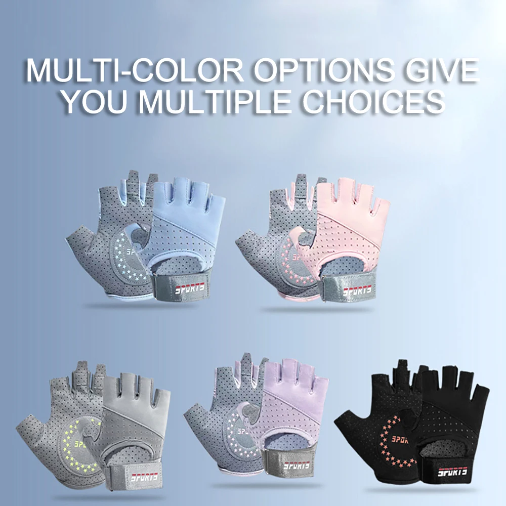 1 คู่ถุงมือออกกําลังกายระบายอา - Weightlifting Gloves บทวิจารณ์และราคา