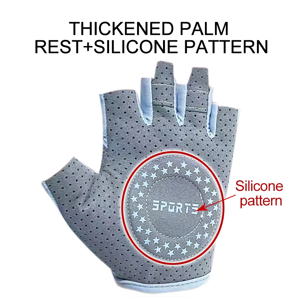 1 คู่ถุงมือออกกําลังกายระบายอา - Weightlifting Gloves บทวิจารณ์และราคา