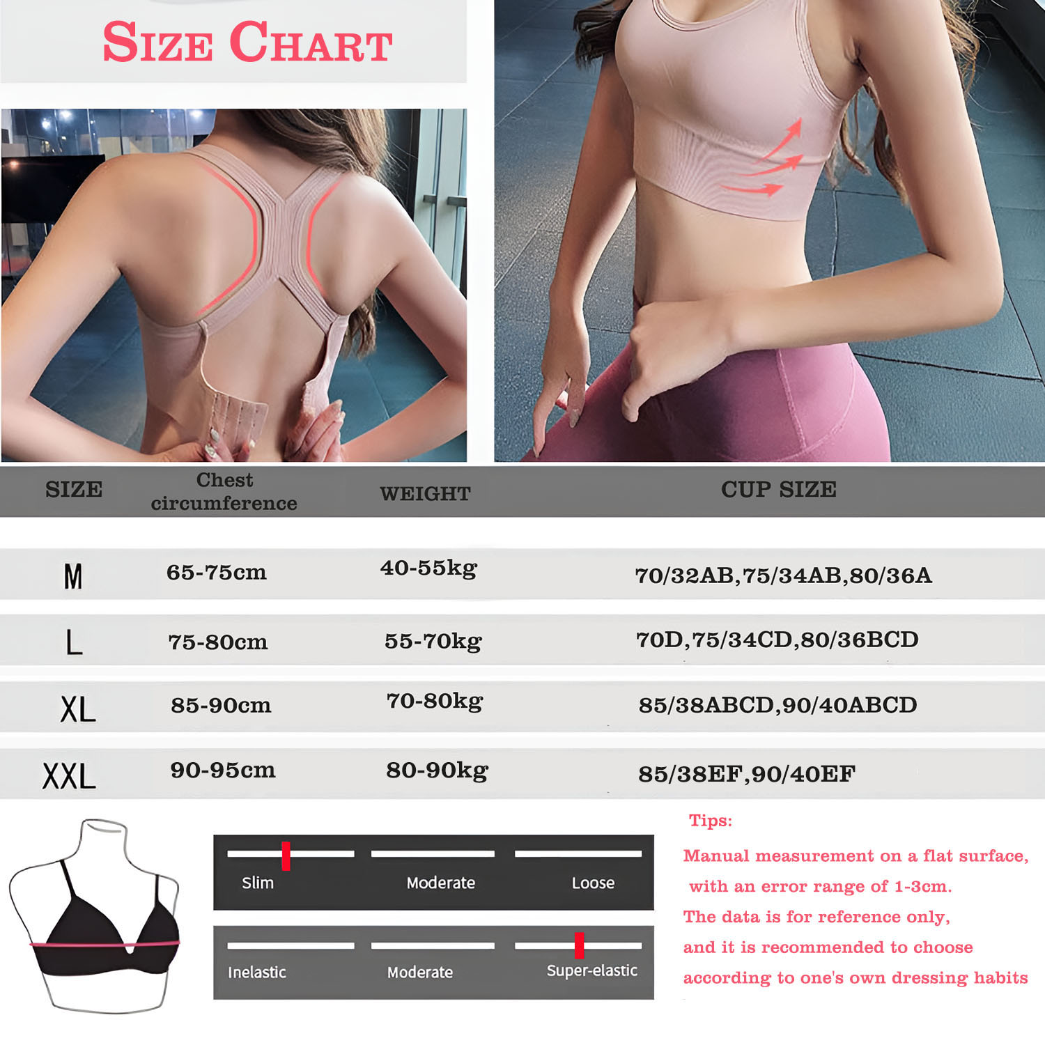 เสื้อชั้นในกีฬาแบบไขว้หลังสำหร - Gymnastic Ring บทวิจารณ์และราคา