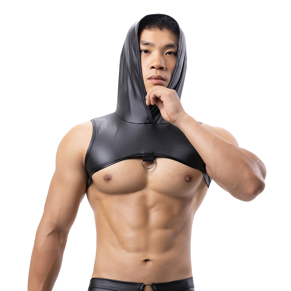 ผู้ชายหนัง Faux Hooded Fitness - Gymnastic Ring บทวิจารณ์และราคา