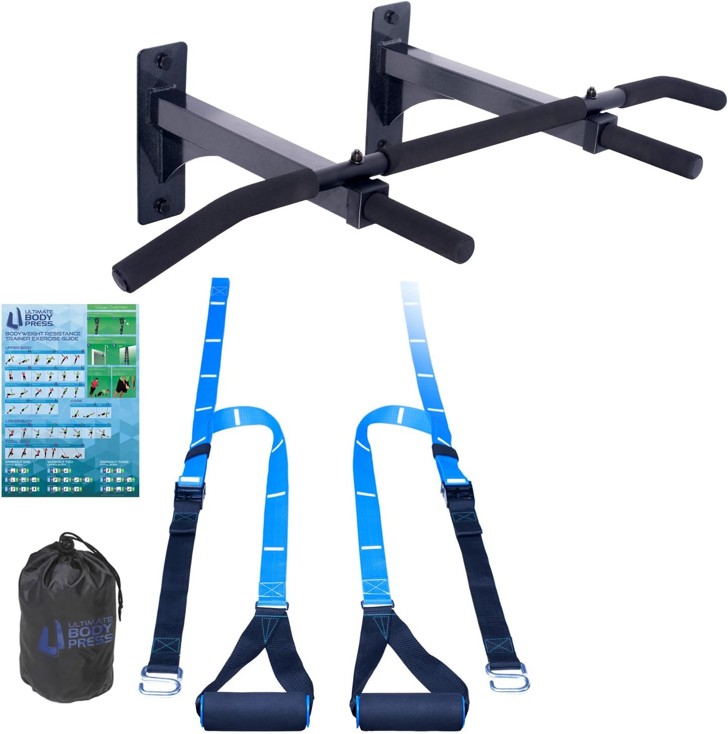 บาร์โหนติดผนัง ระยะห่างเพิ่มพิ - Pull Up Bar บทวิจารณ์และราคา